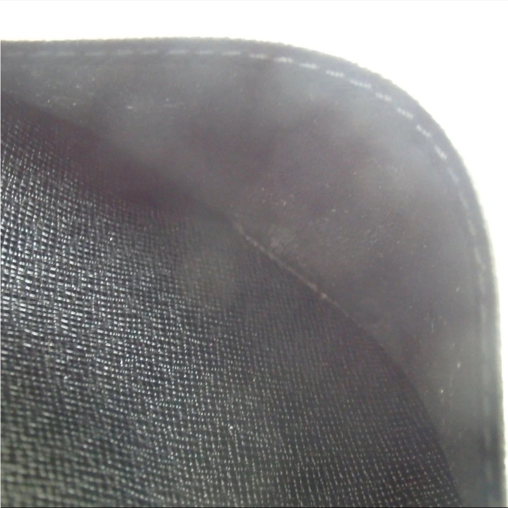 Louis Vuitton black Textured Wallet agenda Epi leather - Picture 6 of 8